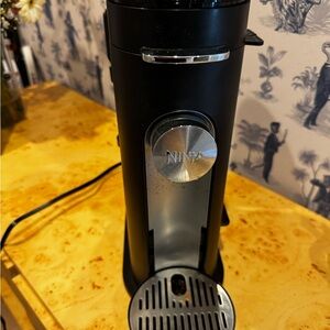 Ninja Espresso Machine in Black and Silver